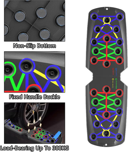 Push up Bordo 14 in 1 Multi-Funzionale Pushup Stand Sistema per Le Donne Degli Uomini, Portatile Push up Bar, Uomo Palestra Allenamento Della Forza Push up Maniglie