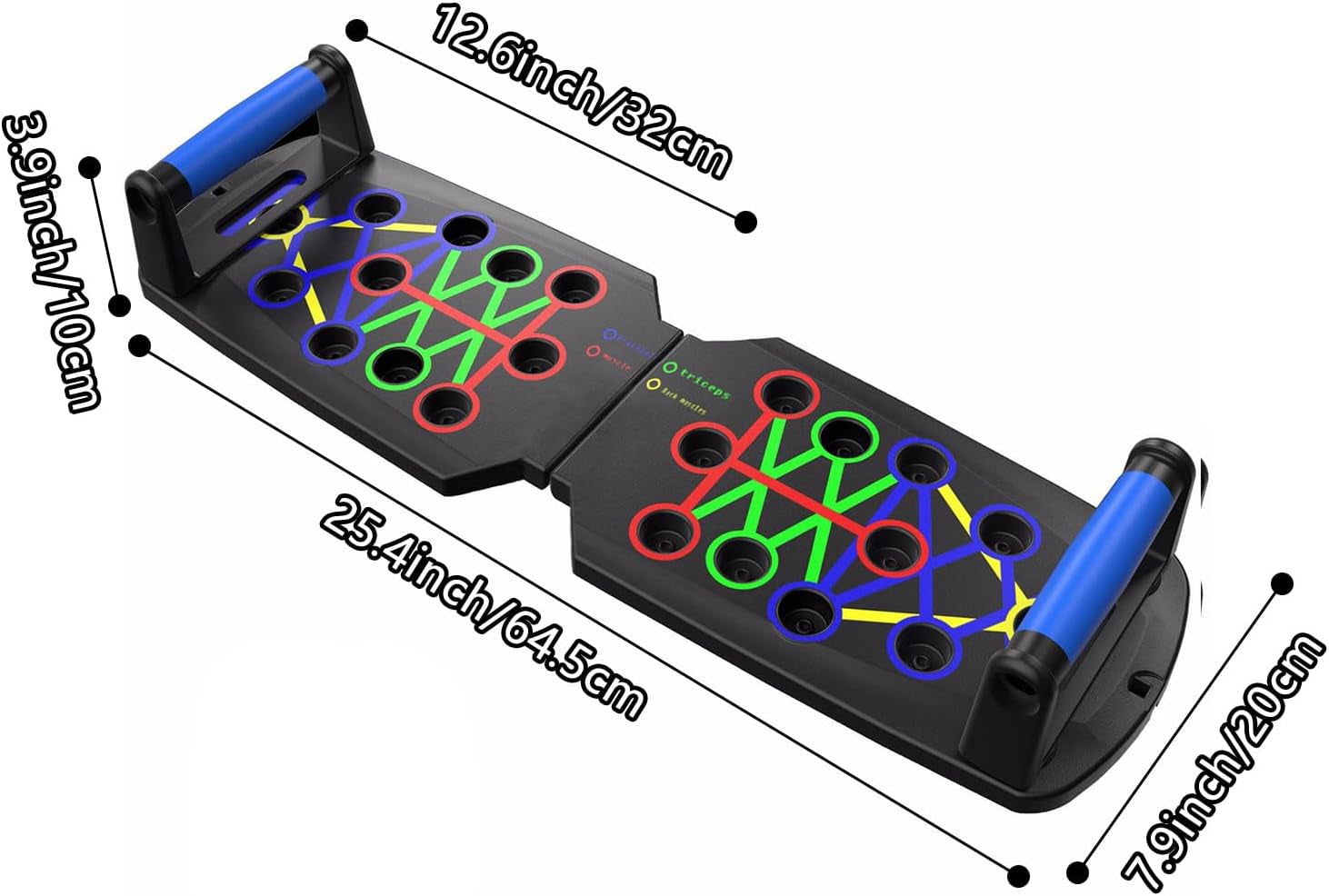 Push up Bordo 14 in 1 Multi-Funzionale Pushup Stand Sistema per Le Donne Degli Uomini, Portatile Push up Bar, Uomo Palestra Allenamento Della Forza Push up Maniglie